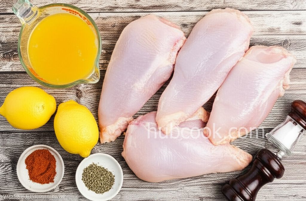 Baked Lemon Chicken Breasts