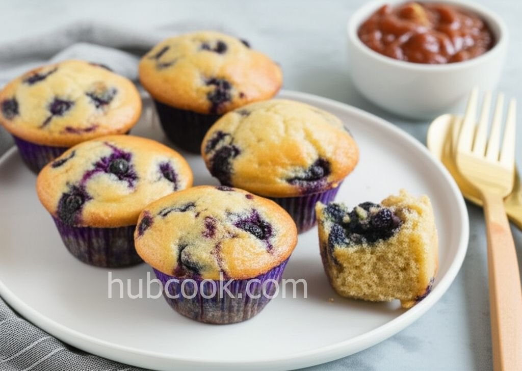 Best 100 Calorie Blueberry Muffins