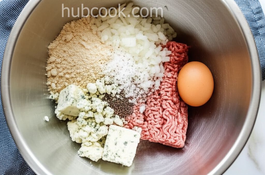 Blue Cheese and Beef Meatballs