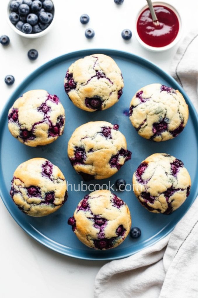 Blueberry Skyr Muffins