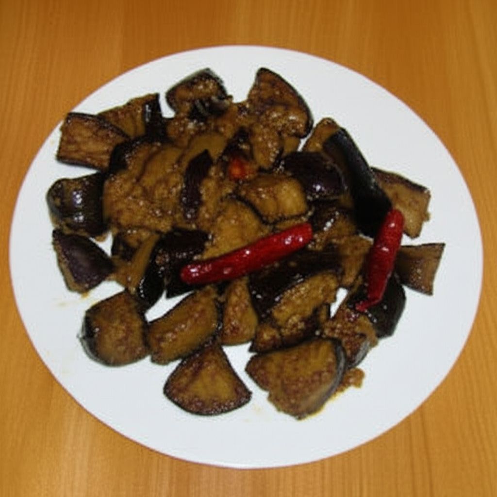 Brinjal (Eggplant) in Coconut Milk