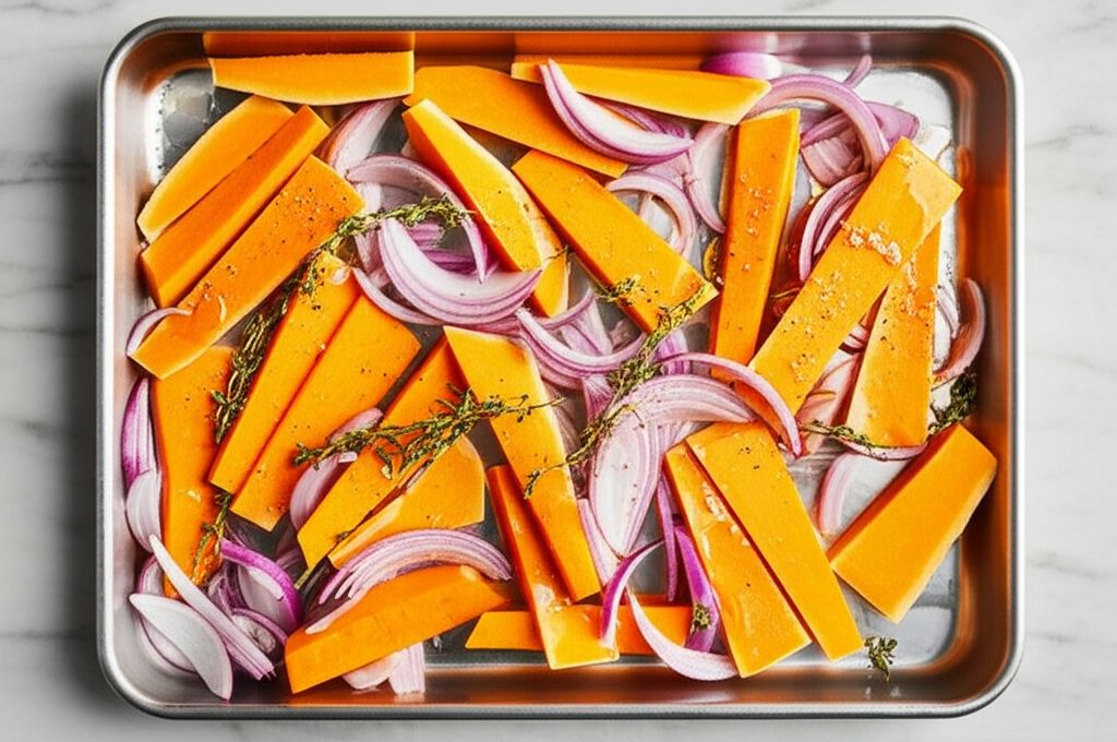 Butternut Squash Pizzas with Rosemary