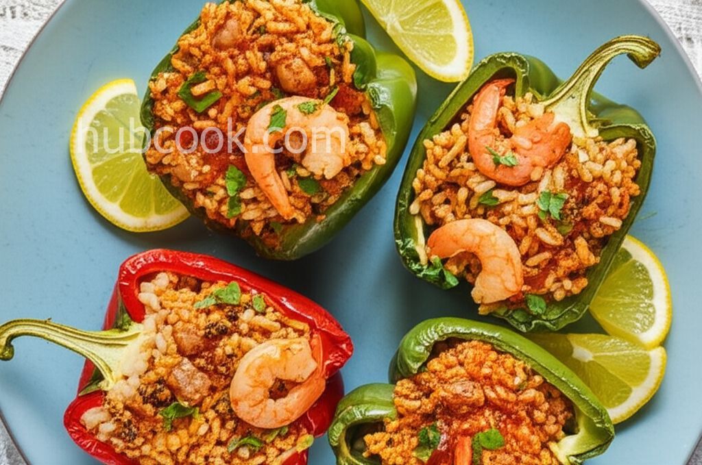 Cajun Style Stuffed Peppers