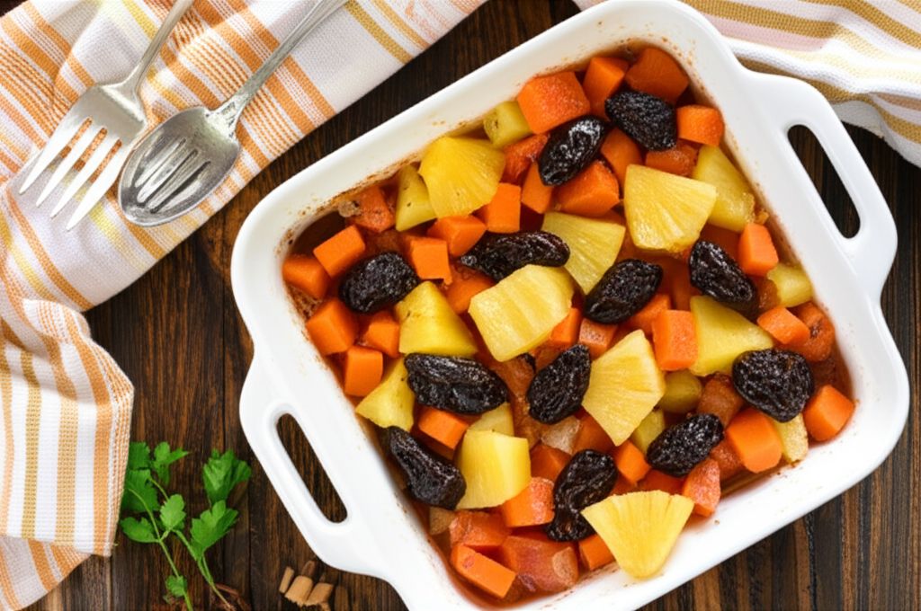 Carrot and Sweet Potato Tzimmes