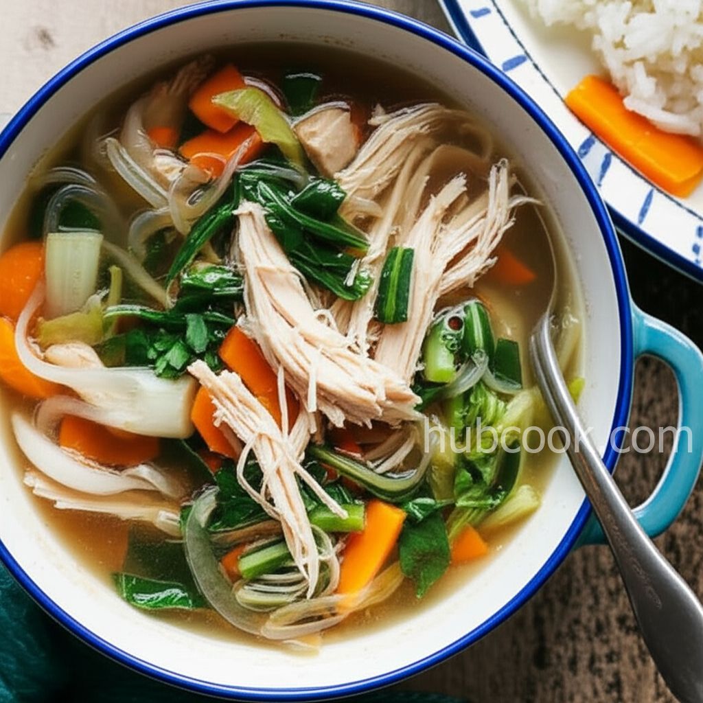Chicken Long Rice (Hawaiian-Style Chicken Soup)