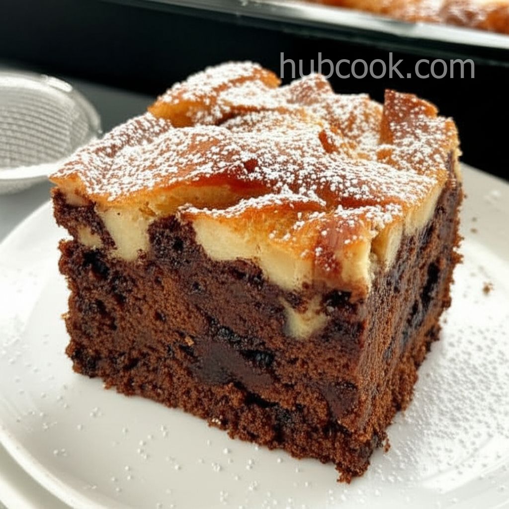 Chocolate Croissant Bread Pudding