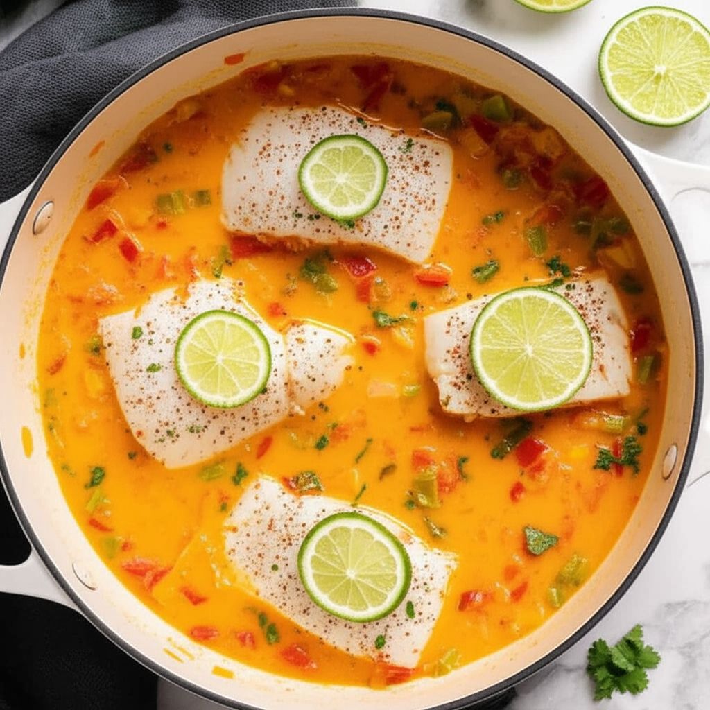Coconut Lime Fish Soup