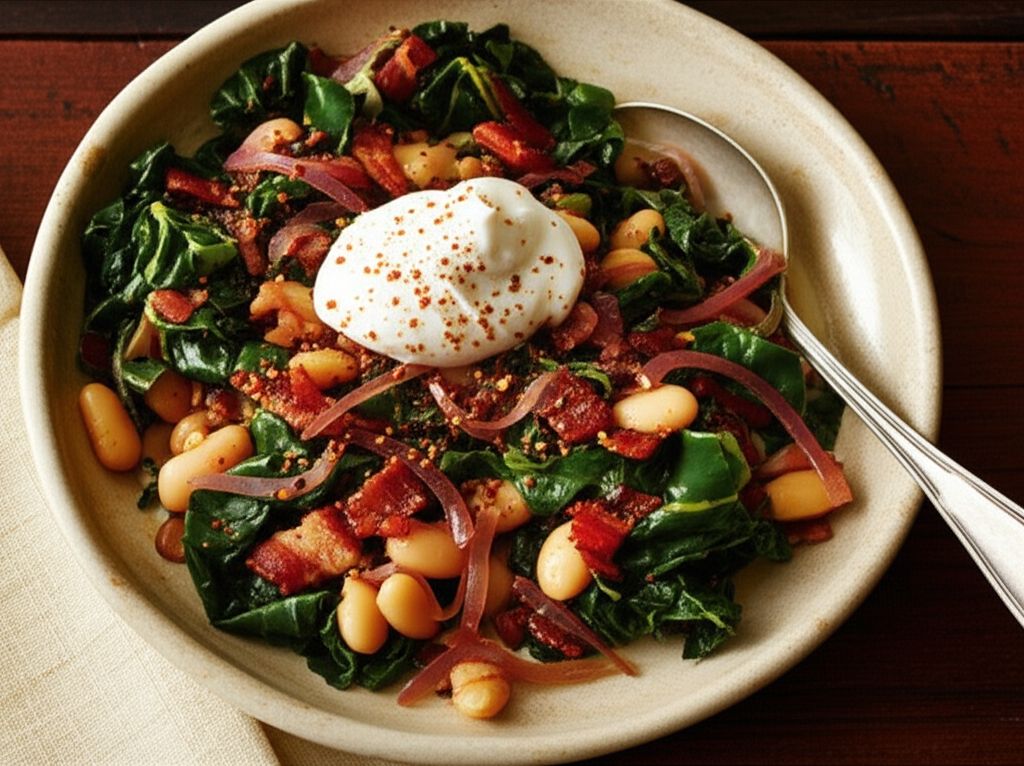 Collard Greens and Beans