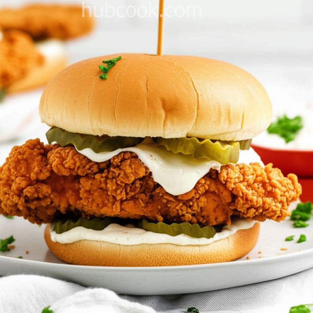 Copycat Fried Chicken Sandwich