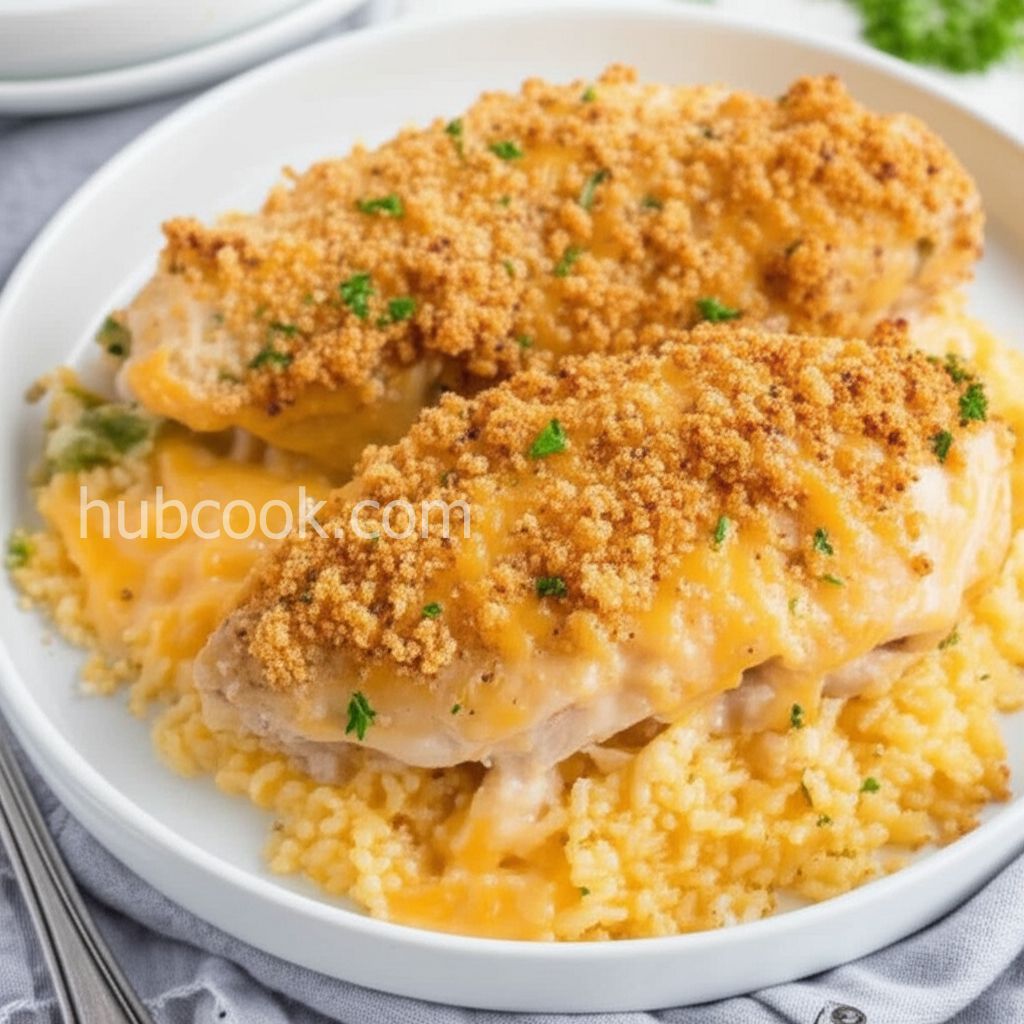 Creamy Almond Chicken Bake