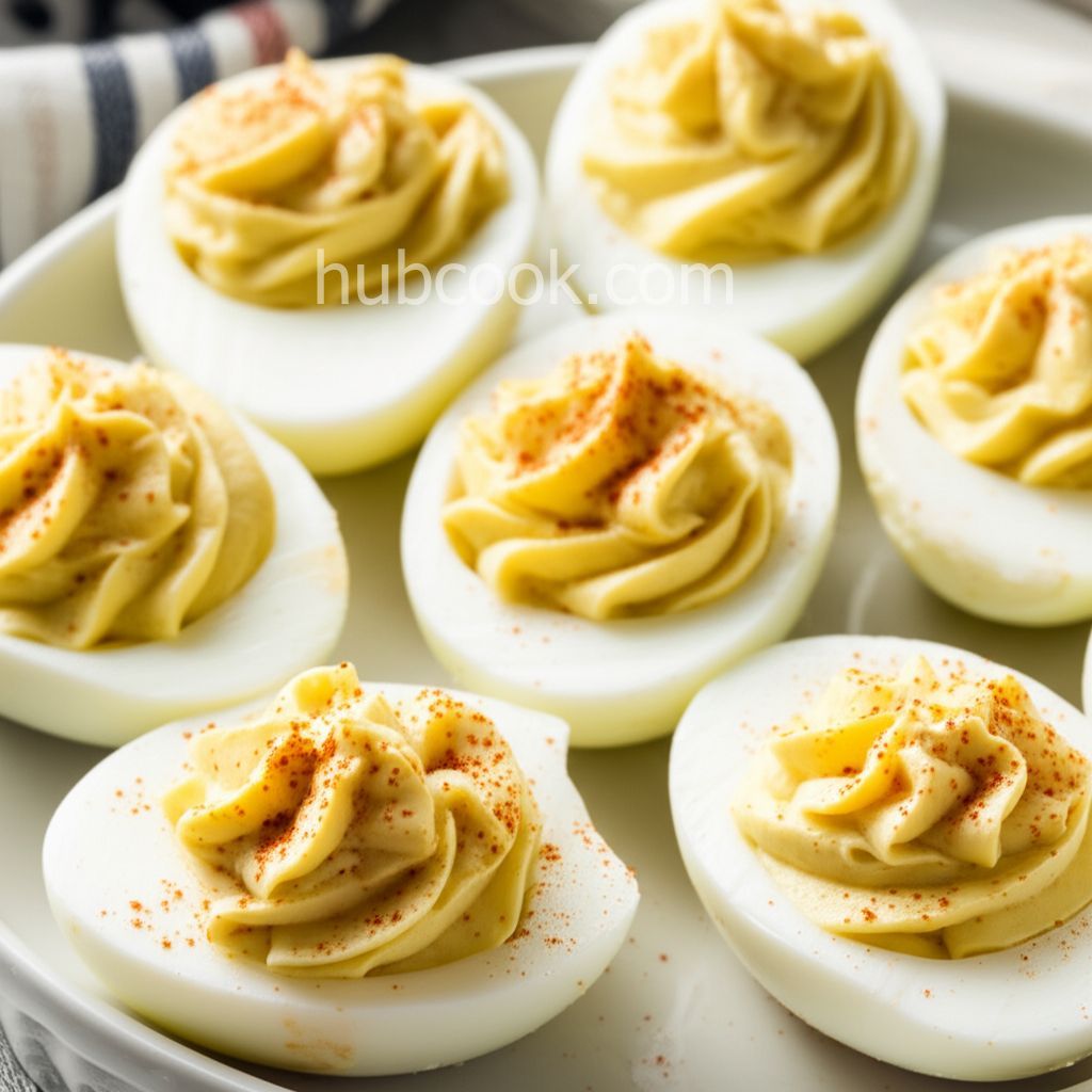 Creamy Cajun Deviled Eggs