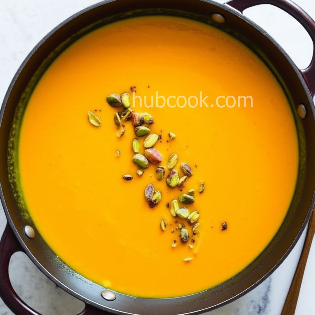 Creamy Carrot With Curry Soup