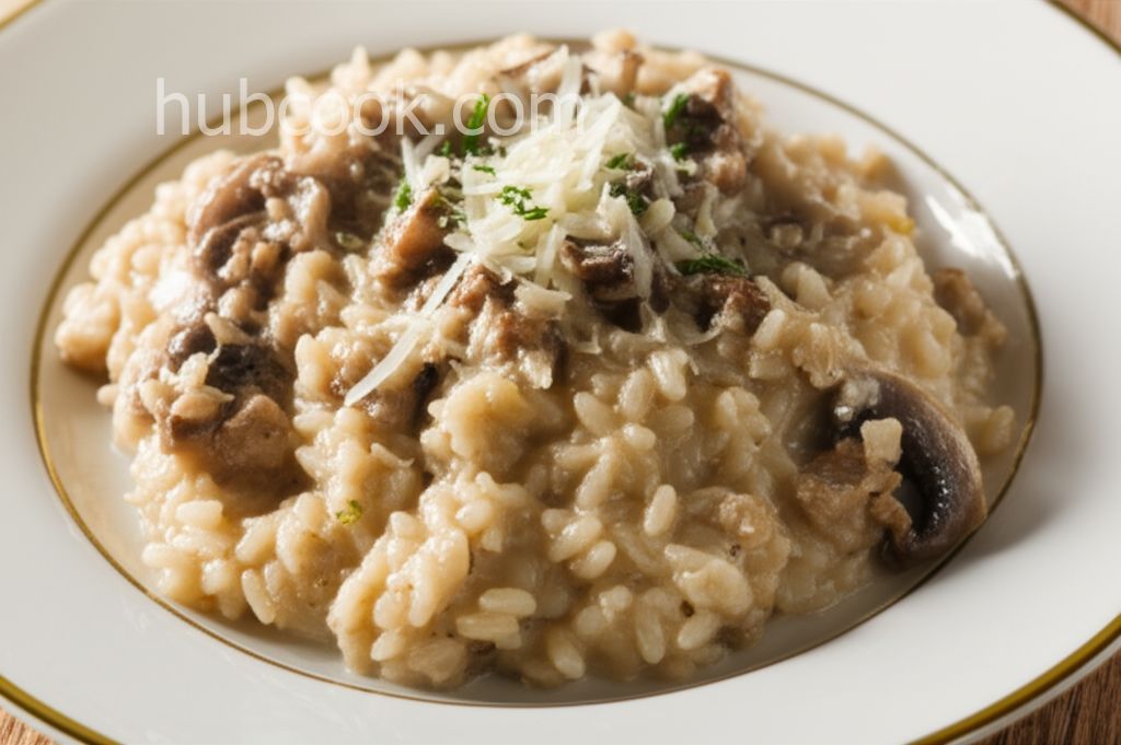 Creamy Mushroom Risotto