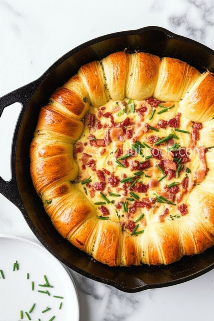 Croissant Breakfast Pie