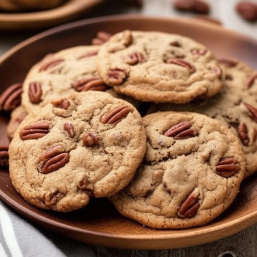 Crunchy Pecan Cookies