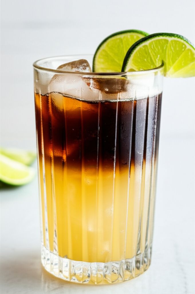 Dark 'n' Stormy Cocktail