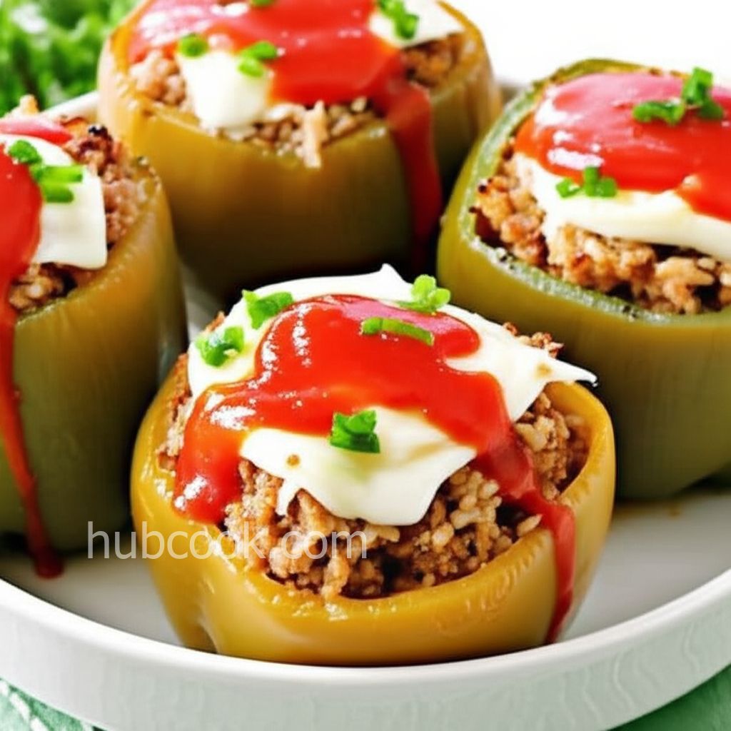 Di's Stuffed Green Peppers