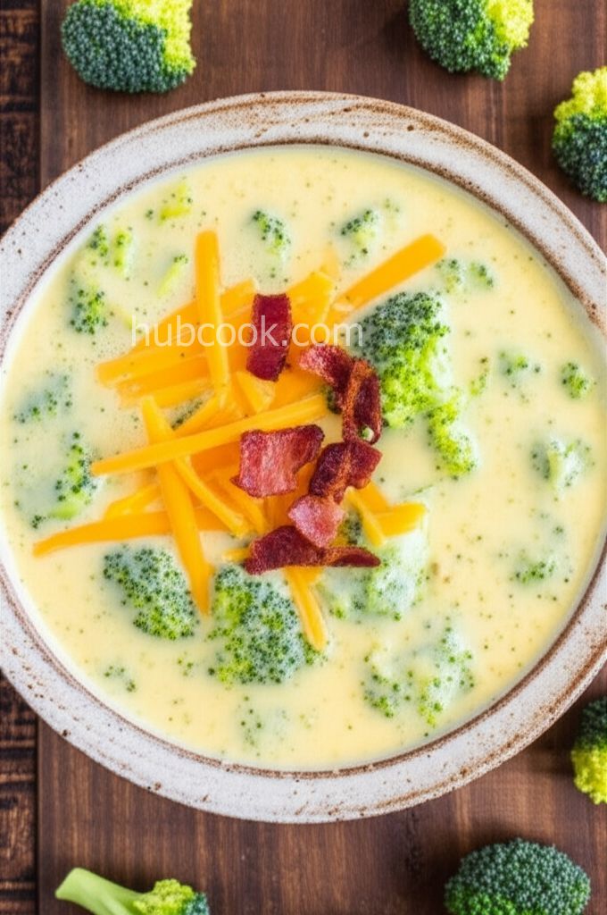 Easy Low-Carb Keto Broccoli Cheddar Soup