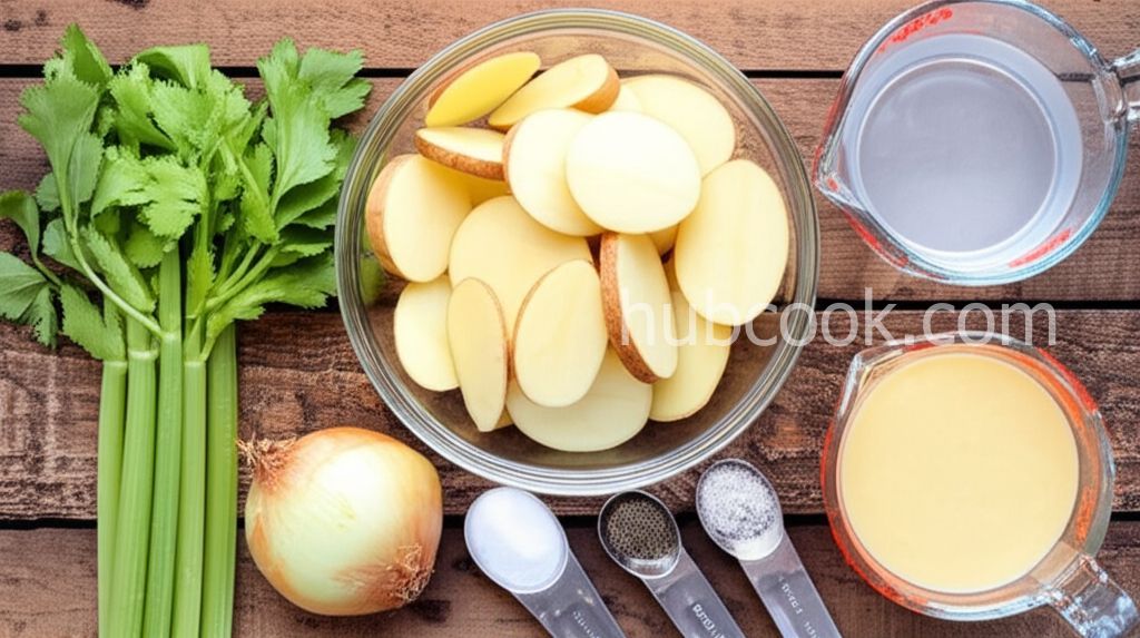 Easy Potato Cheese Soup