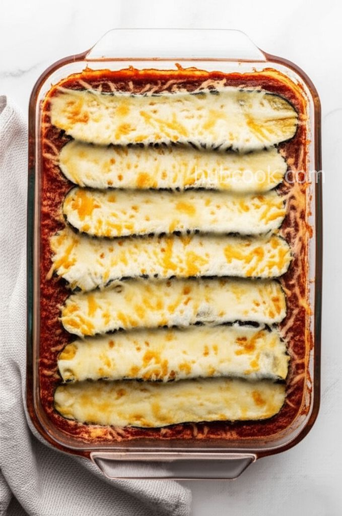 Eggplant and Ground Beef Lasagna