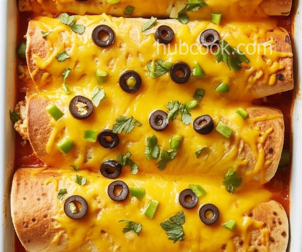 Fiesta Chicken Burritos