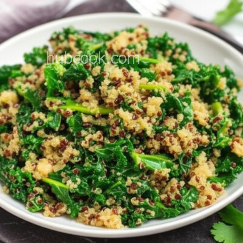 Garlic Kale Quinoa