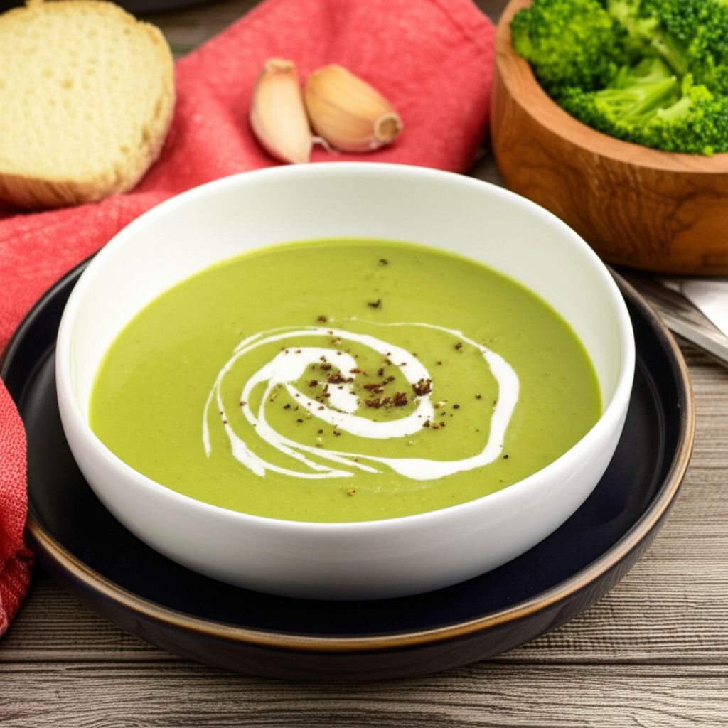 Gourmet Cream of Broccoli Soup