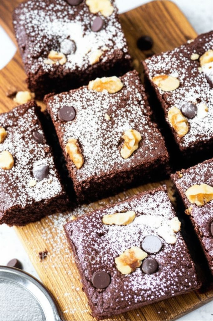 Grandma's Chocolate Zucchini Brownies Recipe
