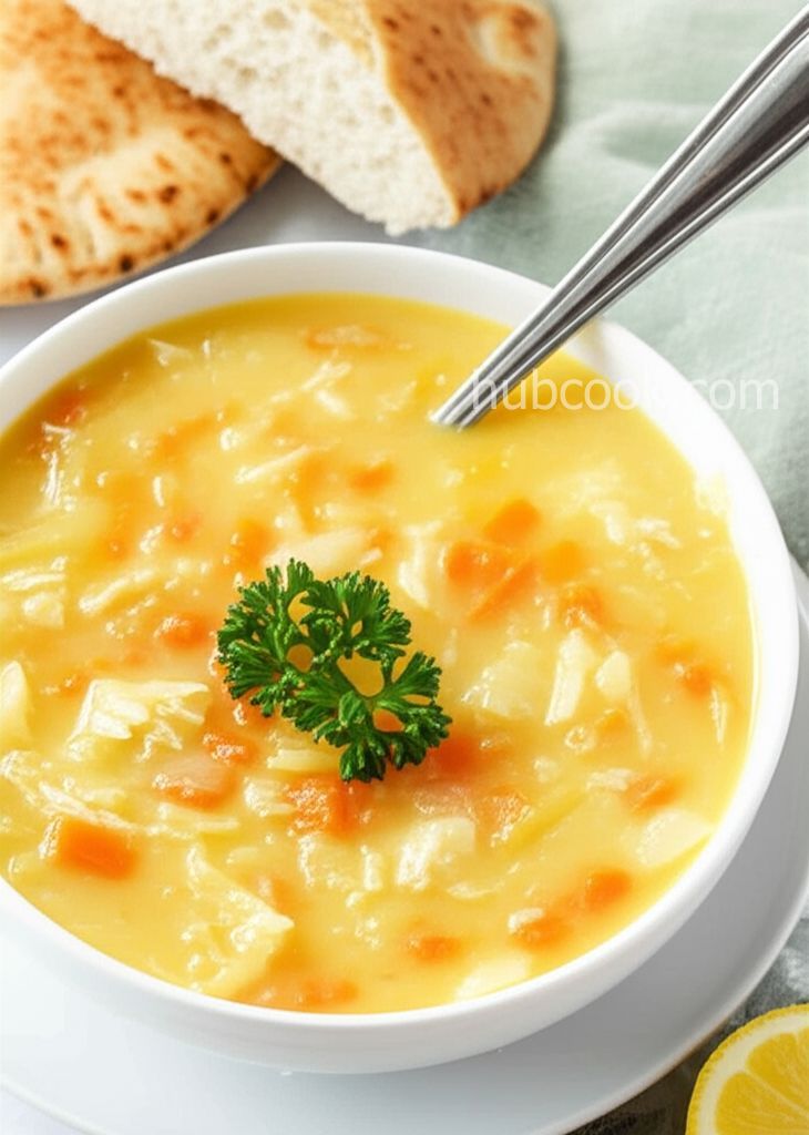 Greek Lemon and Chicken Soup (Avgolemono)