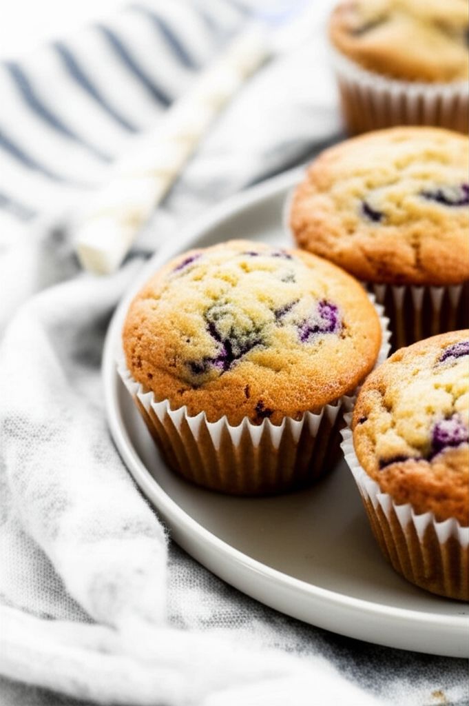 Greek Yogurt Poppy Seed Muffins
