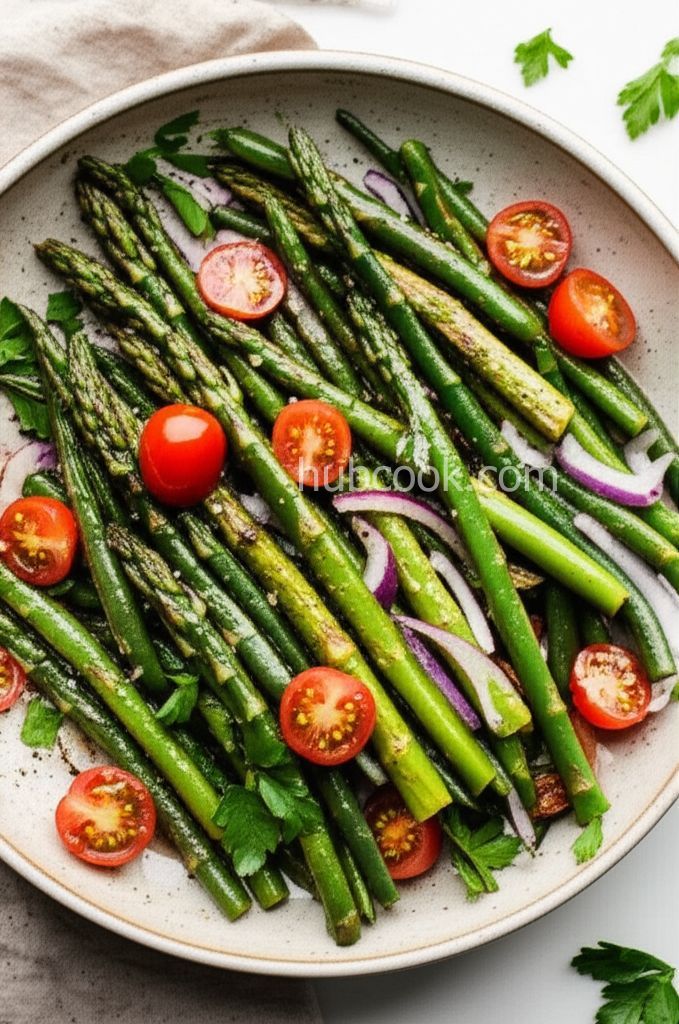 Green Bean and Asparagus Salad