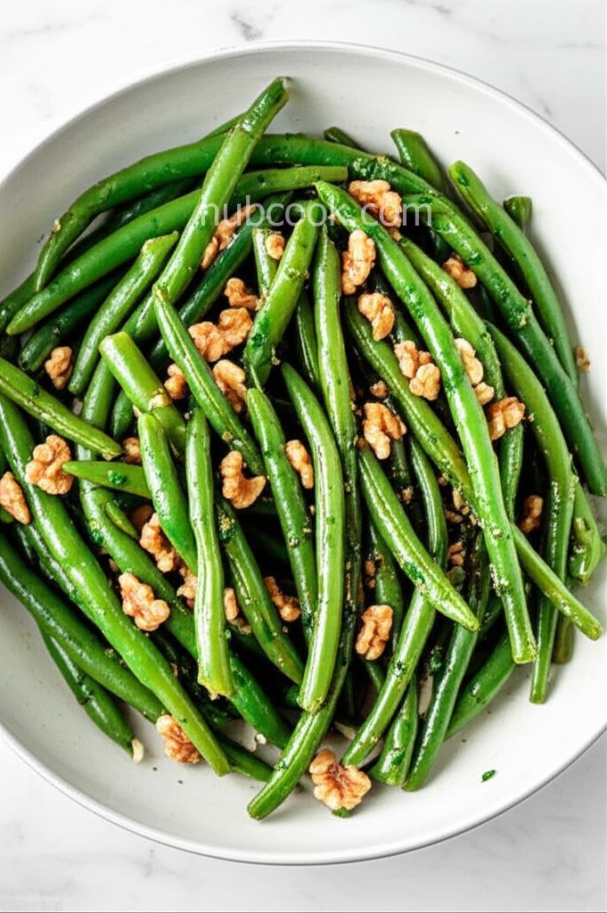 Green Beans With Walnuts