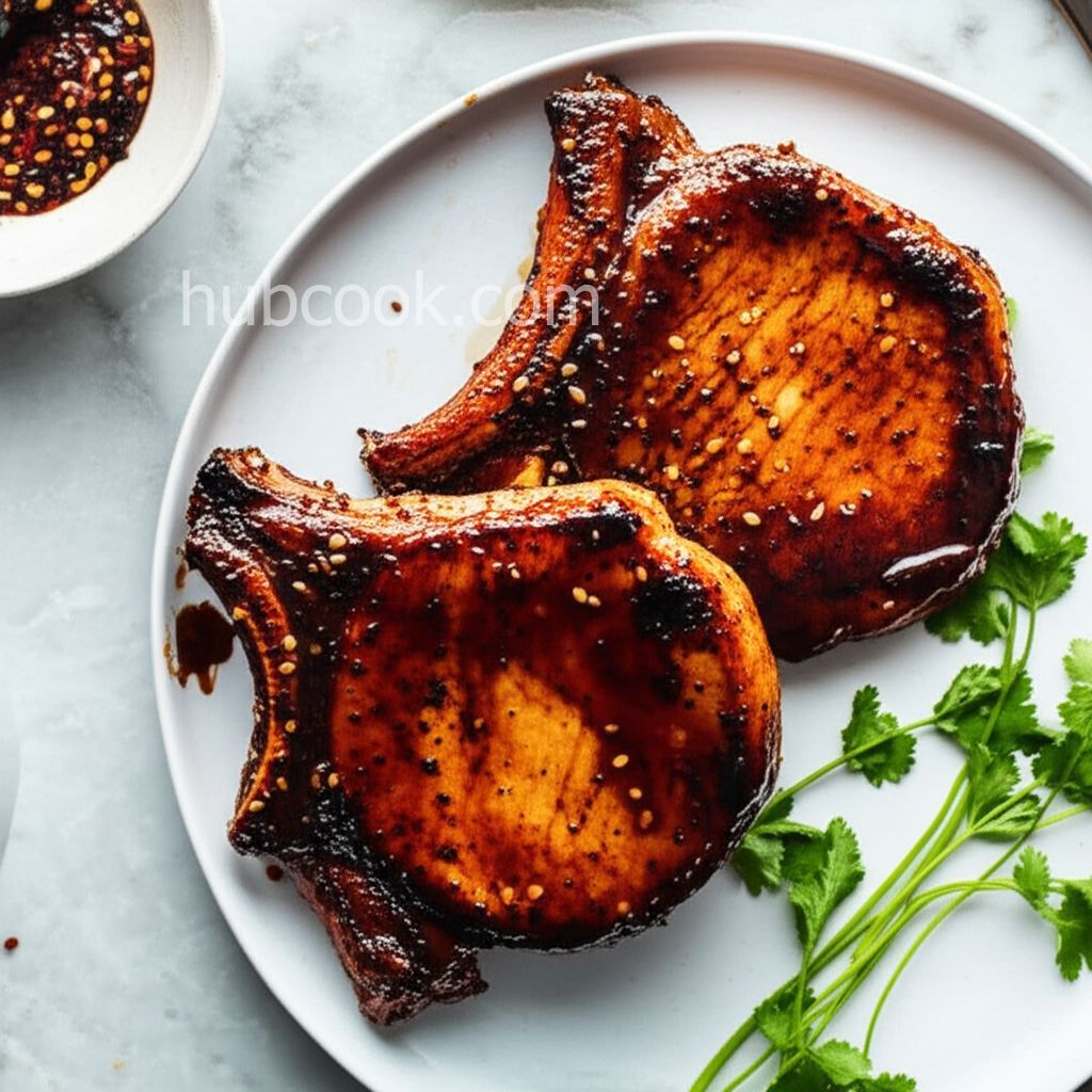 Honey Hoisin Pork Chops