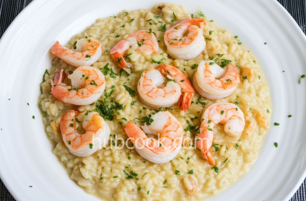 Italian Shrimp and Scallop Risotto