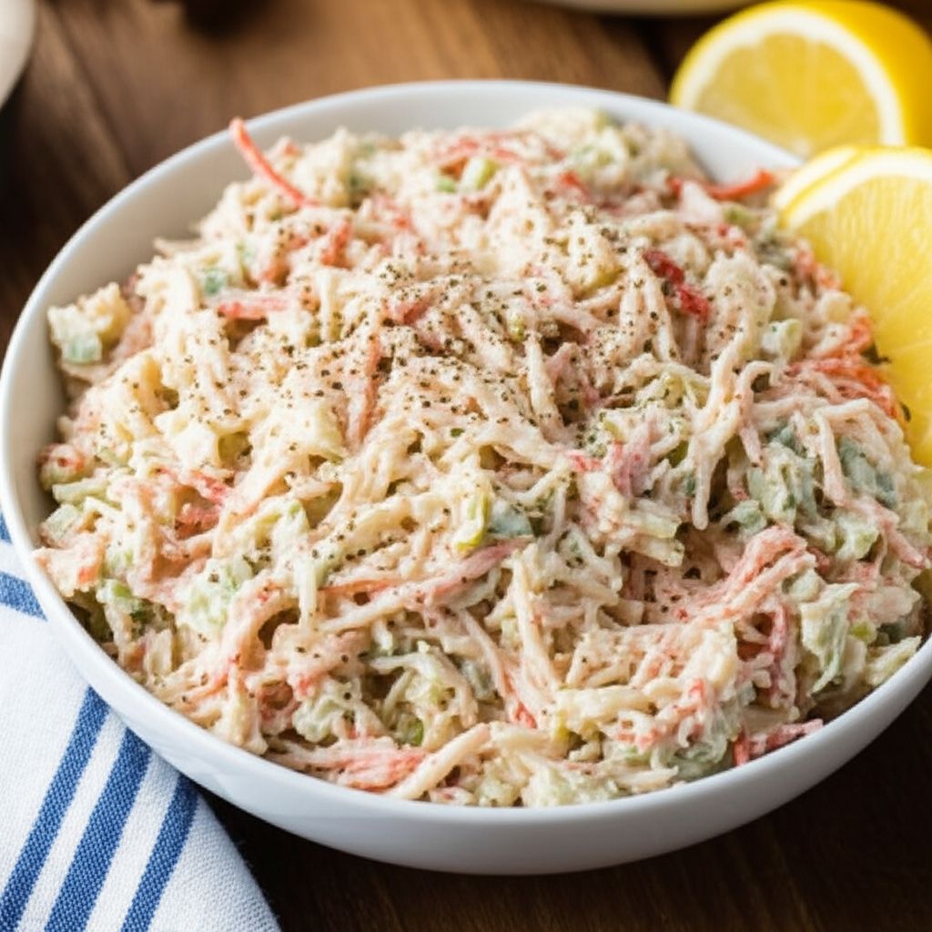 Keto Mock Crab Salad