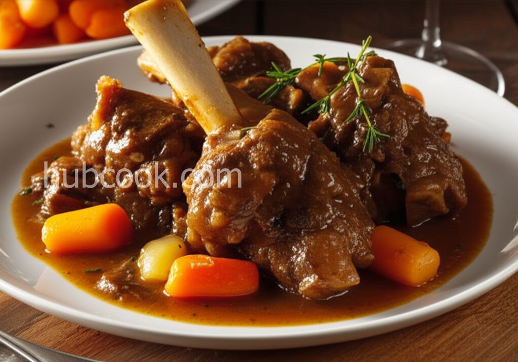 Lamb Osso Buco Slow-Cooked