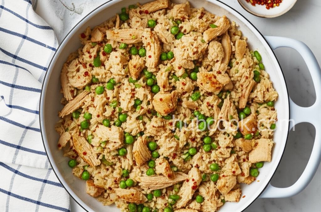 Leftover Turkey Fried Rice
