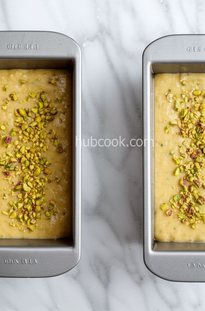 Lemon Pistachio Zucchini Bread