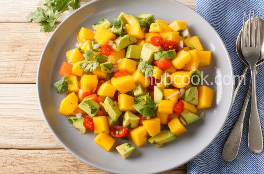 Mango Papaya Salsa