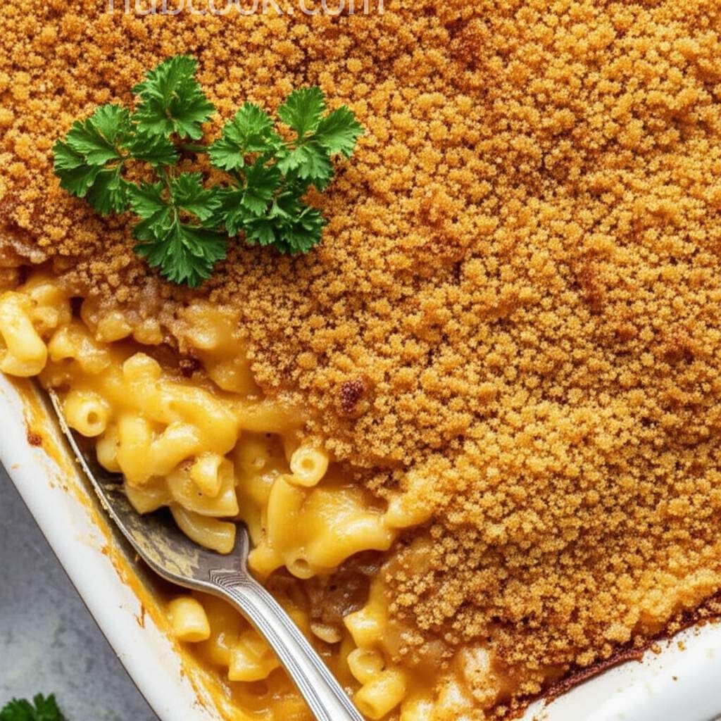 Mena's Baked Macaroni and Cheese with Caramelized Onion
