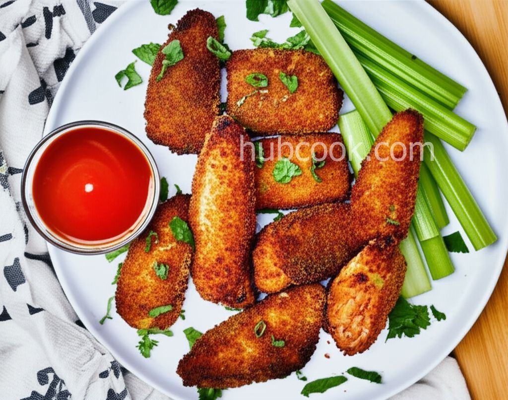 Mini Buffalo Chicken Egg Rolls
