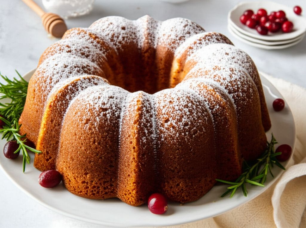 Moist Holiday Honeycake