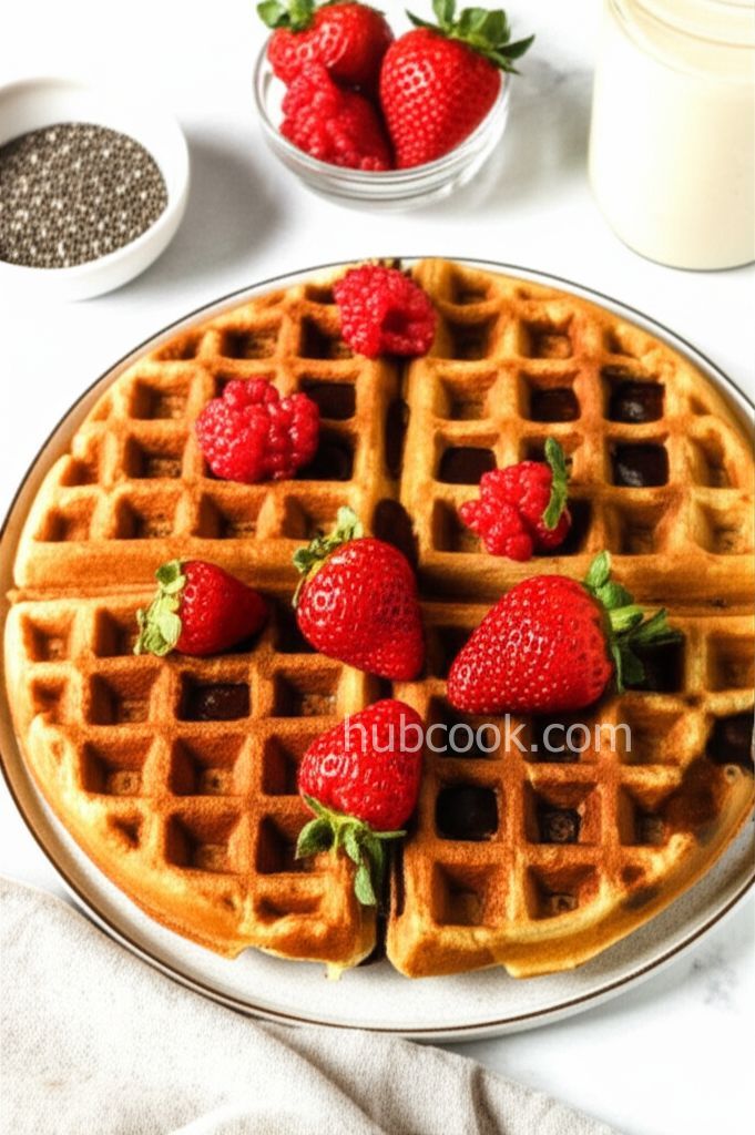 Multigrain Chia Waffles
