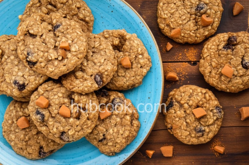Oatmeal Raisin Toffee Cookies