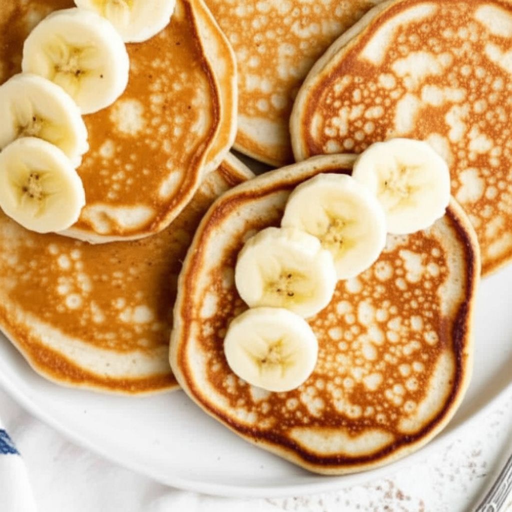 Oatmeal-Banana Pancakes