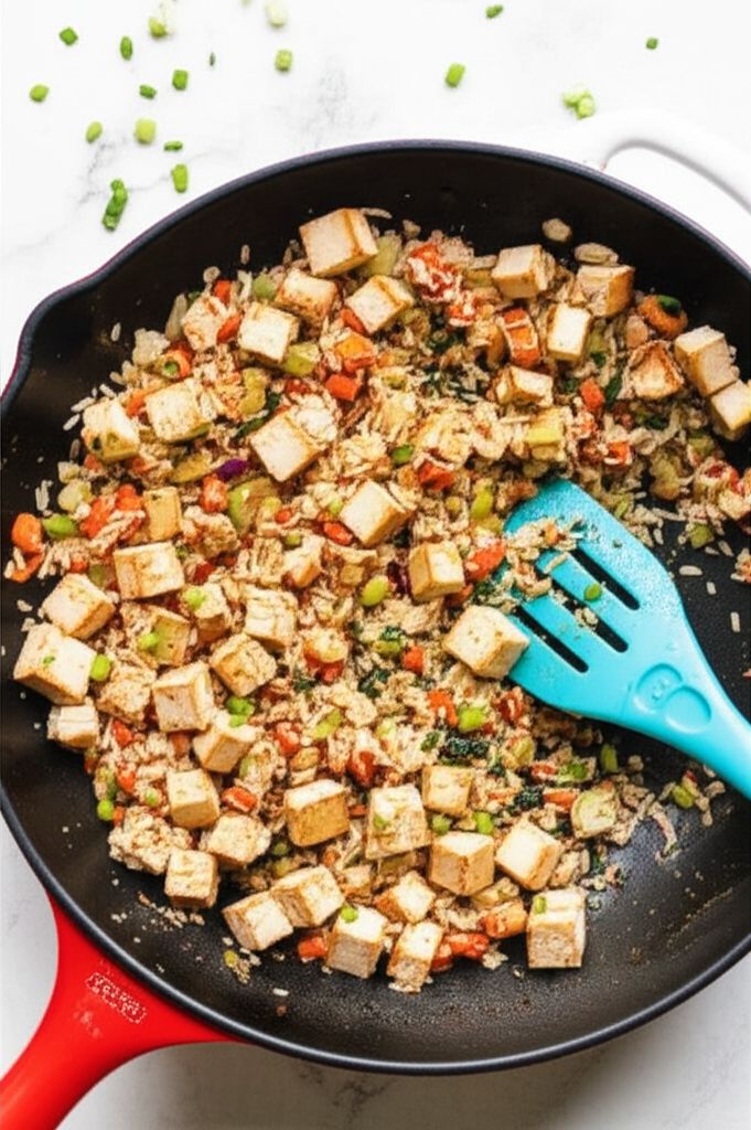 Protein-Packed Vegetarian Fried Rice