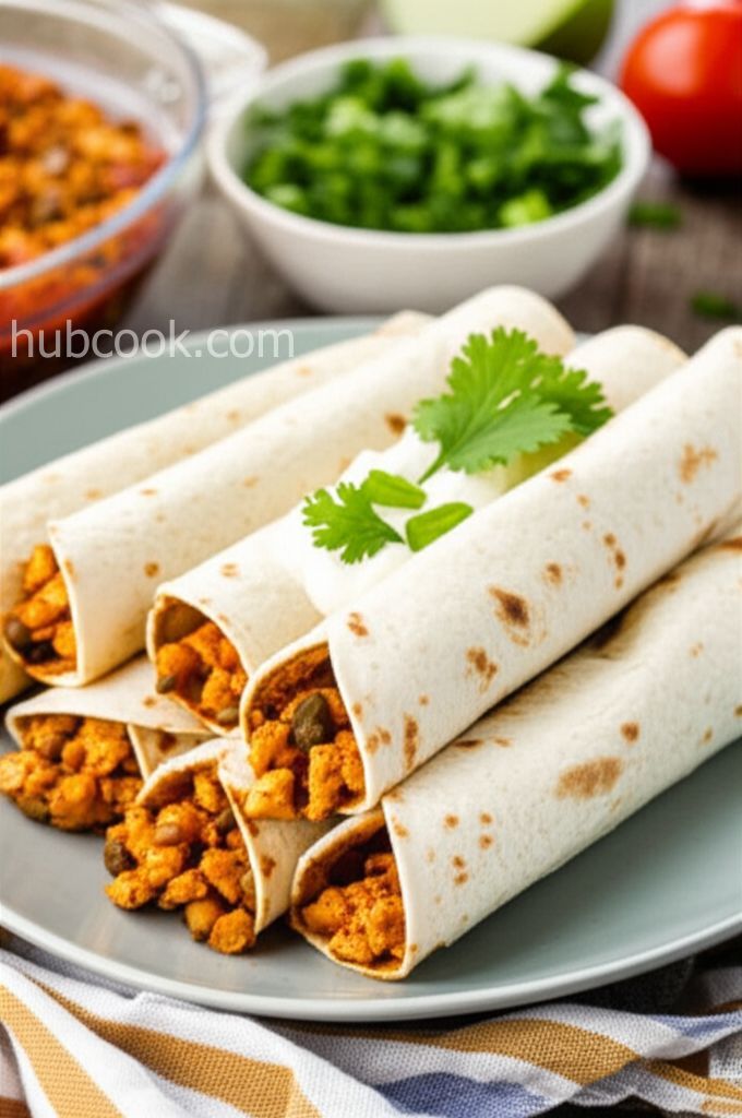 Quick and Easy Chicken Taquitos
