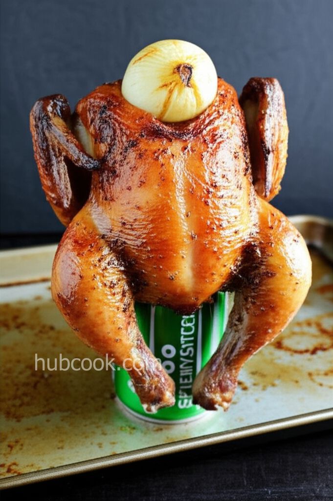 Roasted Soda Can Chicken
