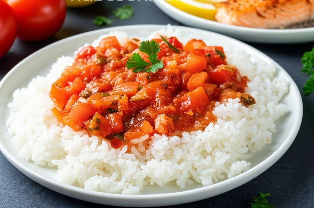 Salmon with Tomatoes