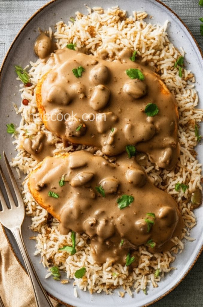 Sautéed Chicken and Mushrooms